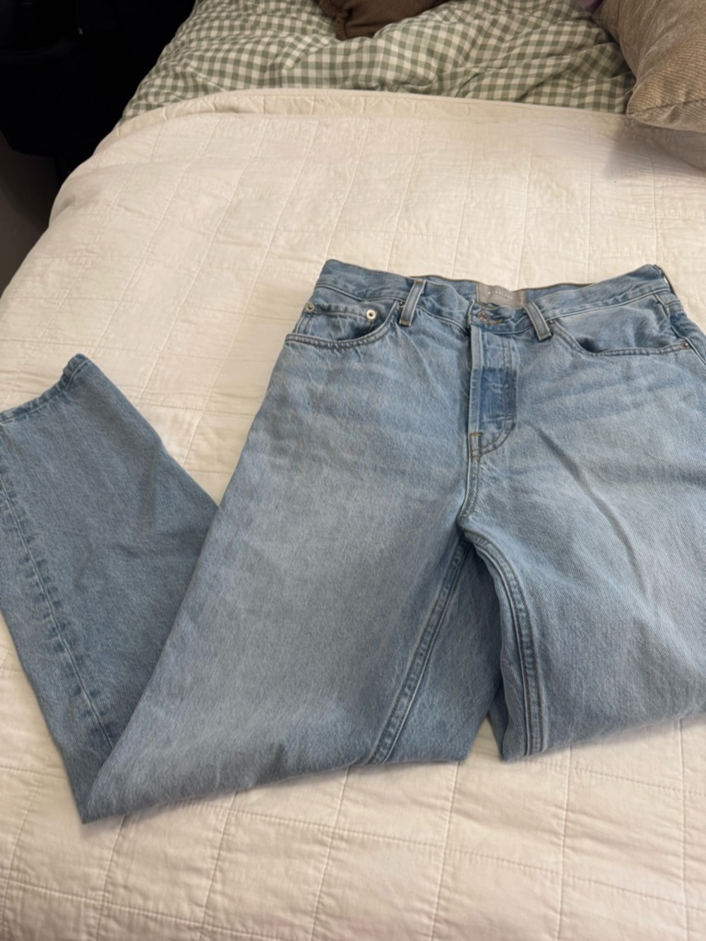 Everlane Light Blue Relaxed Jeans
